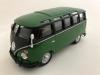 CARARAMA VW T1 SAMBA BUS GRN/BLK