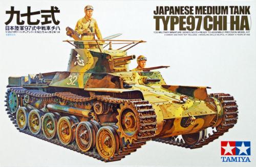 TAMIYA JAPANESE TYPE 97 TANK 1/35 LTD
