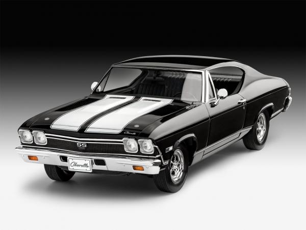 REVELL \'68 CHEVY CHEVELLE SS396 1/25