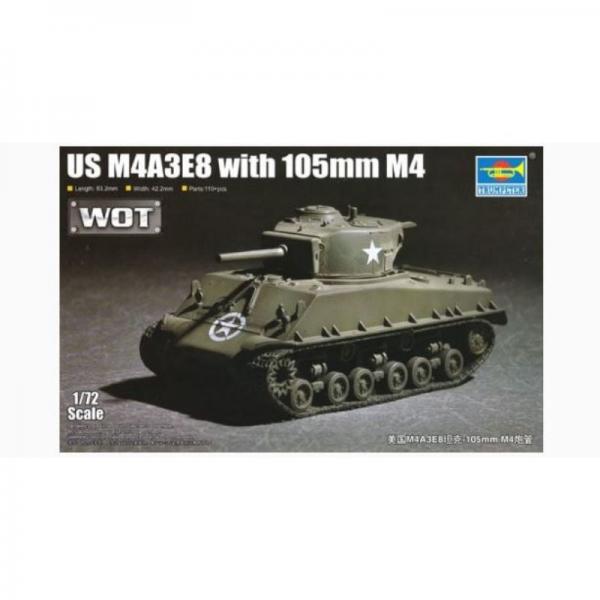 TRUMPETER 1/72 US M4A3E8