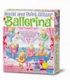 4M MOULD AND PAINT GLITTER BALLERINA
