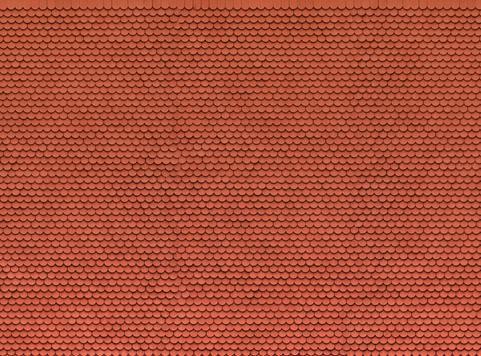 NOCH CARD RED PANTILE 250X125MM