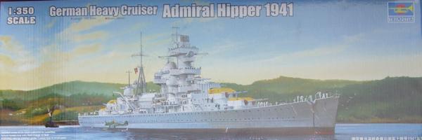 TRUMPETER 1/350 ADMIRAL HIPPER CRUISER