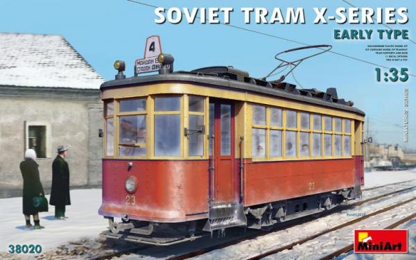 MINIART 1/35 SOVIET TRAM X SERIES