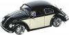 JADA '59 VW BEETLE BLACK/WHITE  1/24