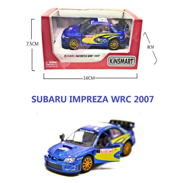 KINSMART SUBARU IMPREZA WRC \'07 1/32