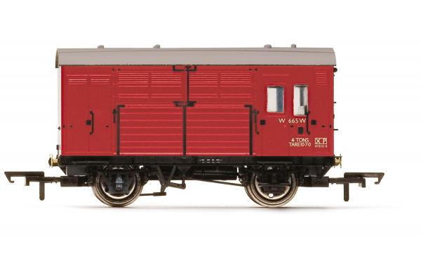 HORNBY BR (EX GWR) HORSE BOX RED