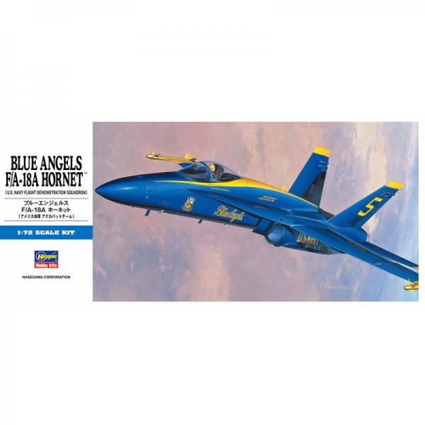 HASEGAWA 1/72 BLUE ANGELKS F/A-18A HORNE