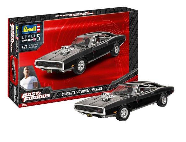REVELL F&F \'70 DODGE CHARGER 1/25