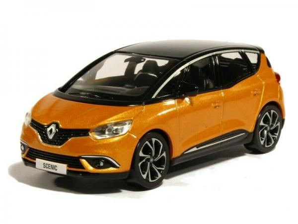 NOREV RENAULT SCENIC GOLD/BLK 1/43