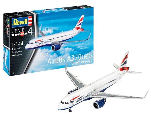 REVELL AIRBUS A320 NEO B.A. 1/144