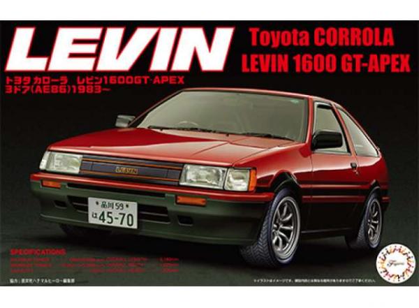 FUJIMI CORROLA LEVIN 1600 GT-APEX 1/24