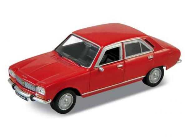 WELLY \'75 PEUGEOT 504B RED 1/34