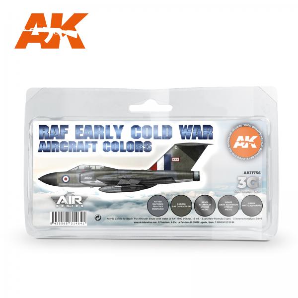 AK EARLY COLD WAR RAF COLOURS 3G
