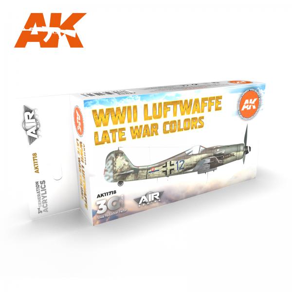 AK WWII LUFTWAFFE LATE WAR SET 3G