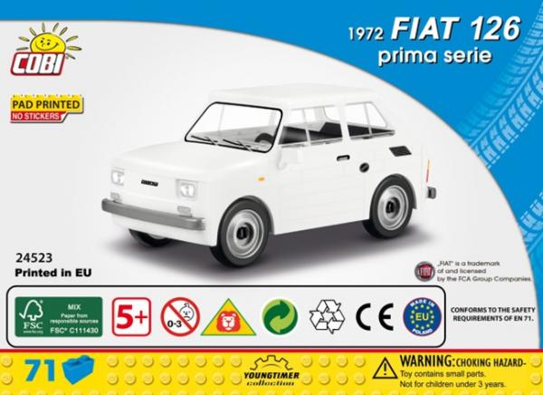 COBI FIAT 126 1072  (71 PCS)