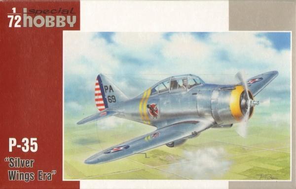 SPECIAL HOBBY 1/72 P-35 SILVER WINGS