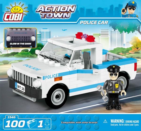 Cobi Bricks Action Town Police Car 