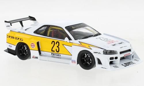 IXO 1/43 NISSAN LB-ER34 SKYLINE WHITE