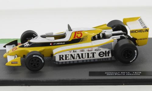 1/43 F1 RENAULT RS10 #15 JP JABOUILLE