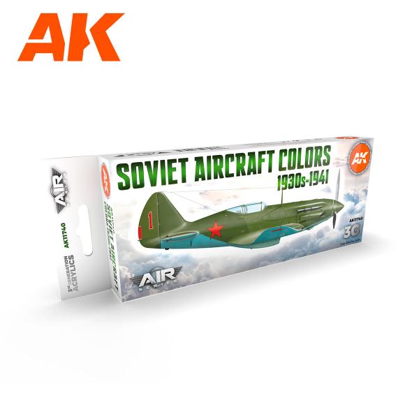 AK SOVIET AIRCRAFT COLOURS 1930S-1941