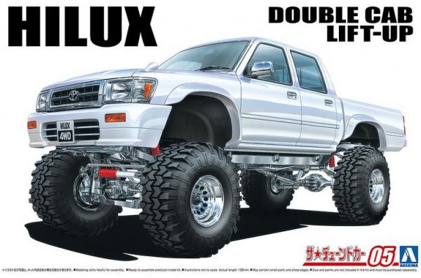 AOSHIMA 1/24 TOYOTA HILUX PICKUP D/CAB