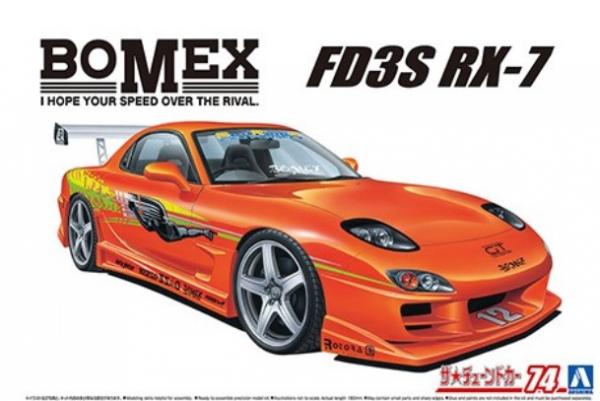 AOSHIMA 1/24 MAZDA BOMEX FD3S RX7