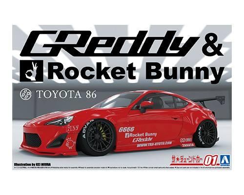 AOSHIMA 1/24 TOYOTA 86 ROCKET BUNNY