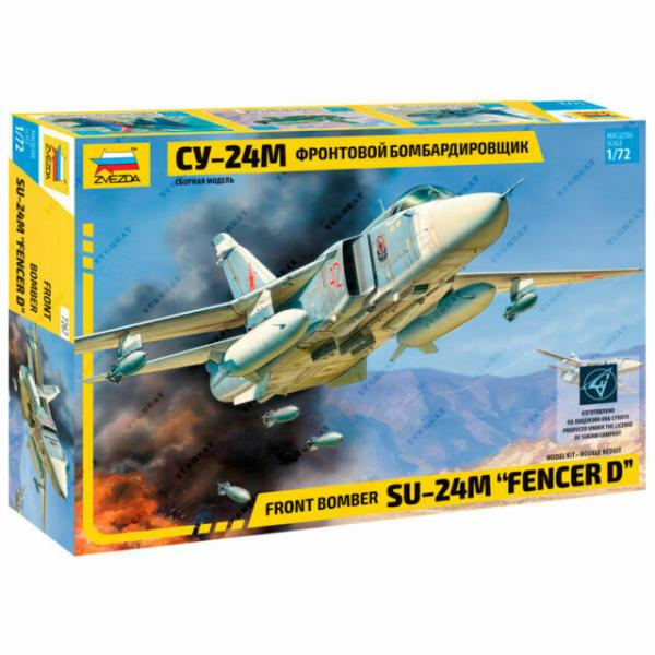 ZVEZDA SUKHOI SU-24M BOMBER 1/72