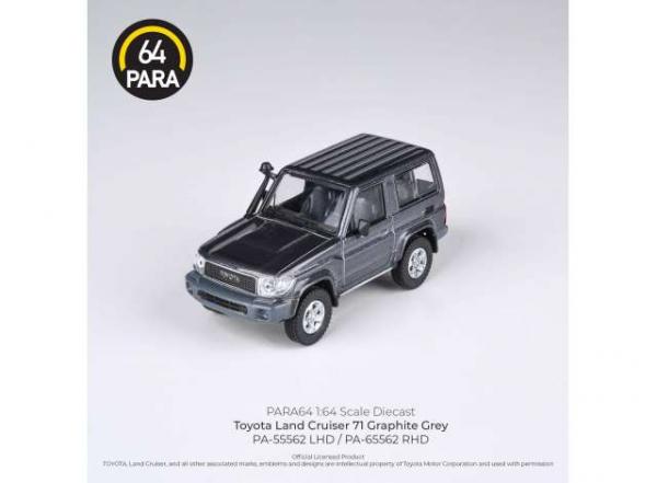 PARA 1/64 2014 LAND CRUISER SWB GREY0000