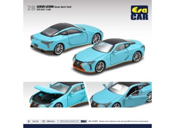 ERA 1/64 LEXUS LC500 GOES SEMI GULF