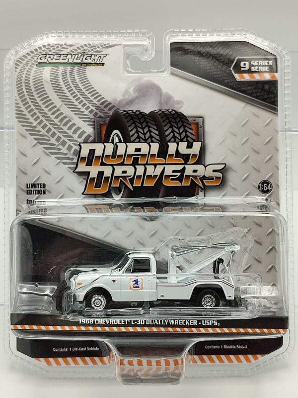 G/LIGHT 1/64 CHEVY C-30 WRECKER USPS