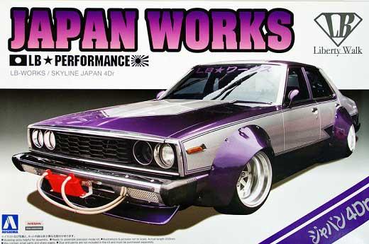 AOSHIMA 1/24 LB WORKS JAPAN 4DR