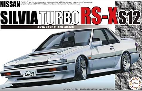 FUJIMI 1/24 NISSAN SILVIA TURBO RS-X