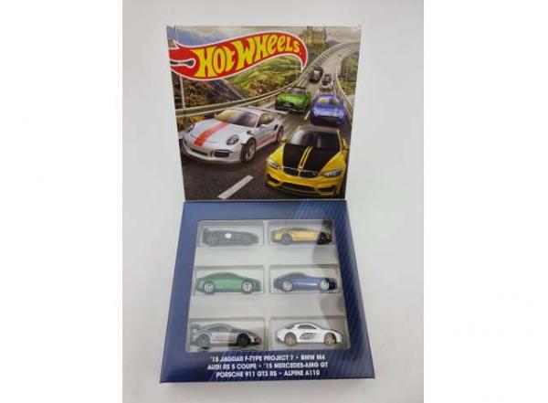 HOT WHEELS EUROPEAN 6 PACK