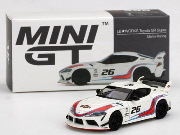 GT 1/64 LB WORKS GR SUPRA #26 MARTINI