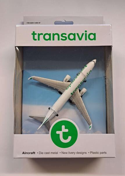 BOEING 737 TRANSAVIA TOY PLANE