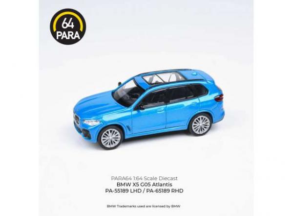 PARA 1/64 BMW X5 ATLANTIS BLUE