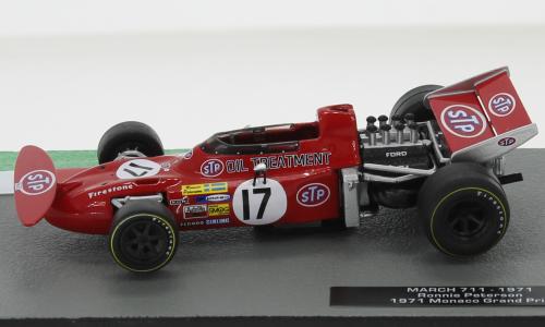 1/43 MARCH 711 #17 R.PETERSON