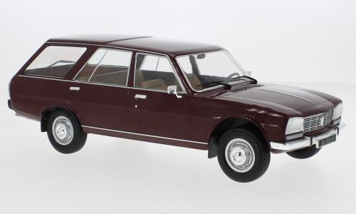 MCG 1/18 PEUGEOT 504 ESTATE DARK RED