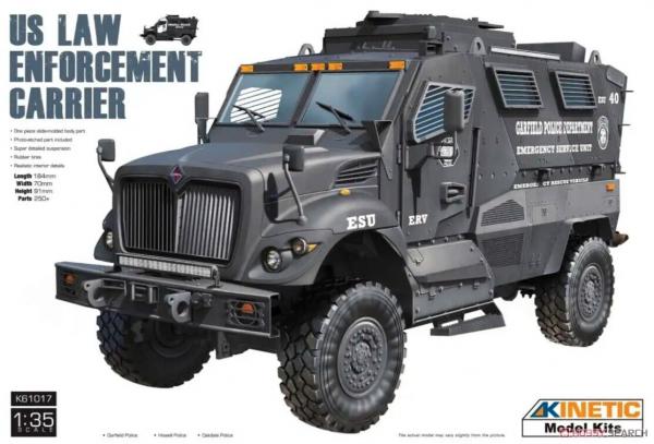 KINETIC 1/35 US POLICE MRAP KIT