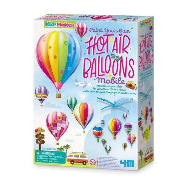 KIDZ MAKER HOT AIR BALLOONS MOBILE