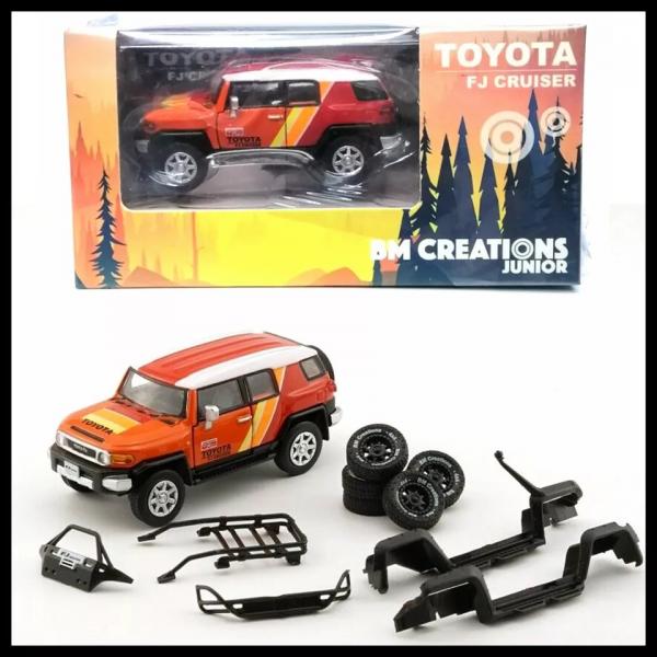 BM 1/642015 TOYOPTA FJ CRUISER ORANGE