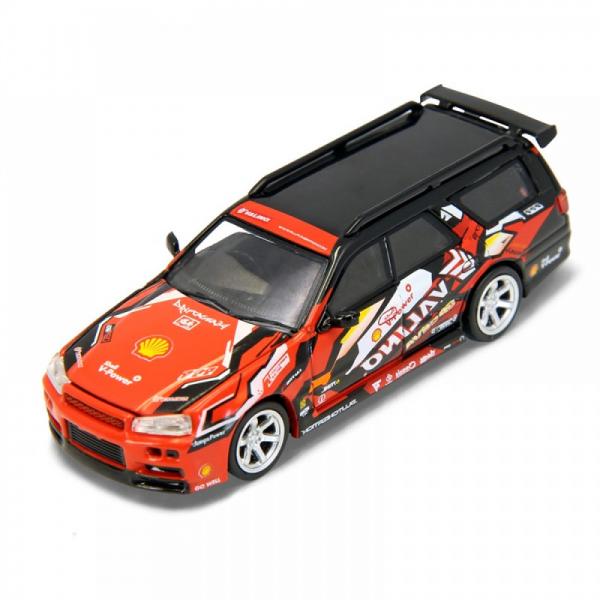 POP RACE 1/64 STAGEA R34 DRIFTAGEA