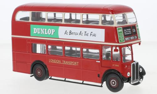 IXO 1/43 AEC REGENT III RT RED RHD