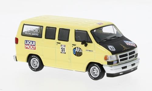 T64 DODGE VAN LIGHT YELLOW 1/64