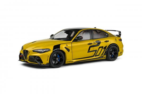 SOLIDO 1/18 ALFA GIULIA YELLOW 2022