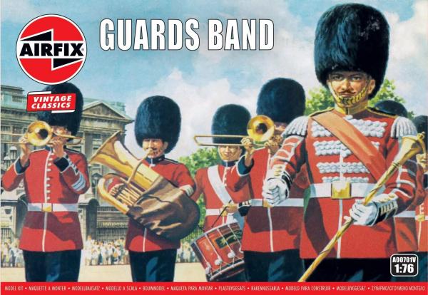 AIRFIX 1/76 GUARDS BAND FIGURES