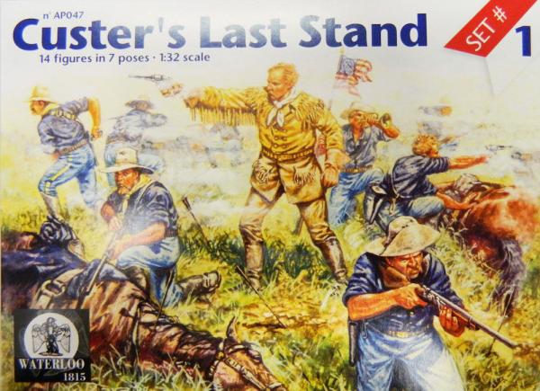 WATERLOO 1815 1/32 CUSTERS LAST STAND