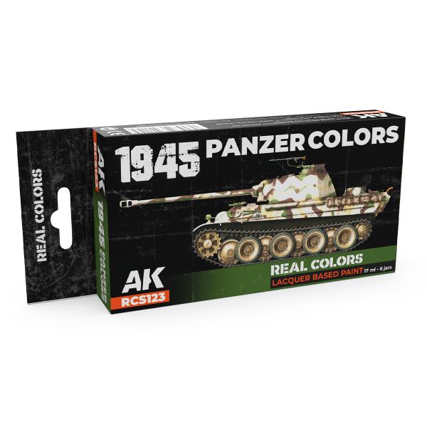 AK REAL COLOUR 1945 PANZER COLOURS